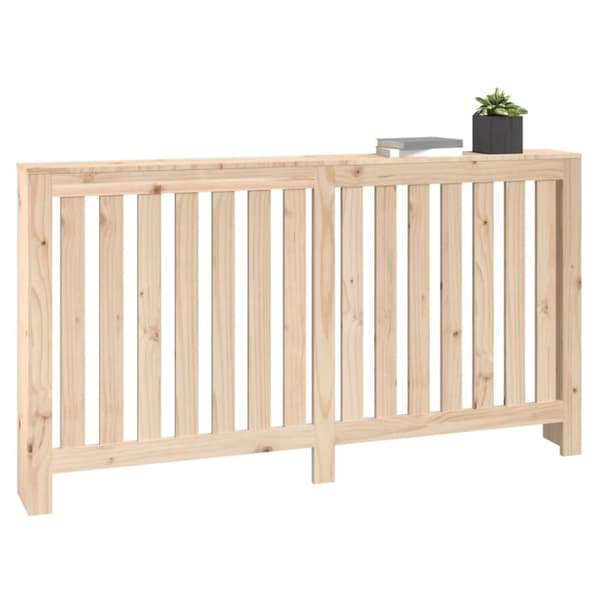 vidaXL radiatorskjuler 153x19x84 cm massivt fyrretræ -  Radiatorer – tilbehør