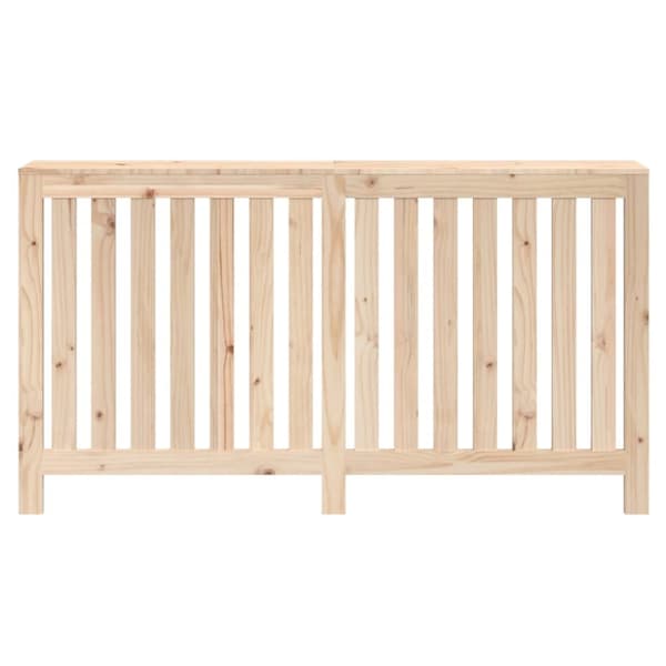 vidaXL radiatorskjuler 153x19x84 cm massivt fyrretræ -  Radiatorer – tilbehør