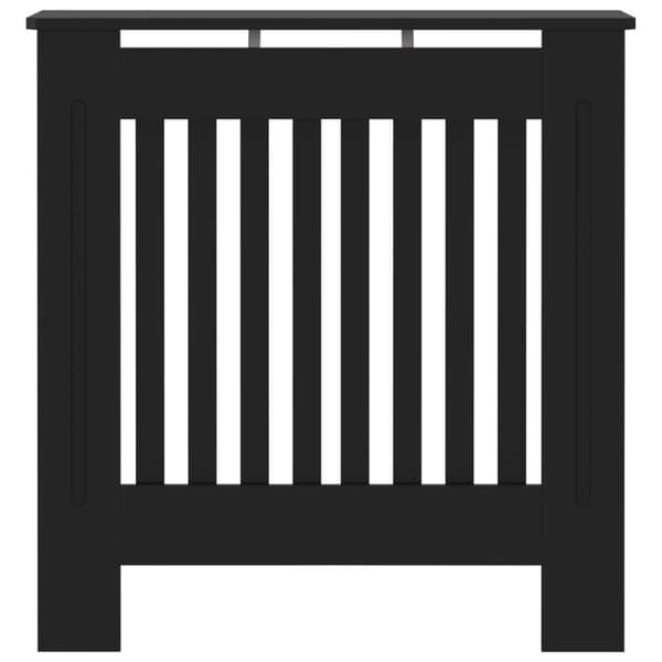 vidaXL radiatorskjuler 78 cm MDF sort - Radiatorer – tilbehør