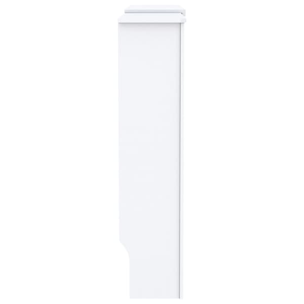 The Living Store radiatorskjuler 205 cm MDF hvid -  Radiatorer – tilbehør