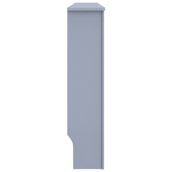 The Living Store radiatorskjuler 172x19x81,5 cm MDF antracitgrå -  Radiatorer – tilbehør