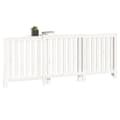 Miniatyrbillede 5 af 9: The Living Store radiatorskjuler 210x21x85 cm massivt fyrretræ hvid -  Radiatorer – tilbehør