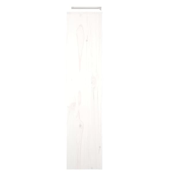 The Living Store radiatorskjuler 210x21x85 cm massivt fyrretræ hvid - Radiatorer – tilbehør