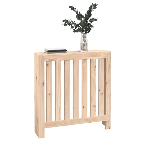 The Living Store radiatorskjuler 79,5x19x84 cm massivt fyrretræ - Radiatorer – tilbehør