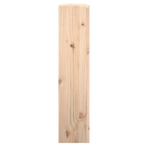 The Living Store radiatorskjuler 79,5x19x84 cm massivt fyrretræ -  Radiatorer – tilbehør