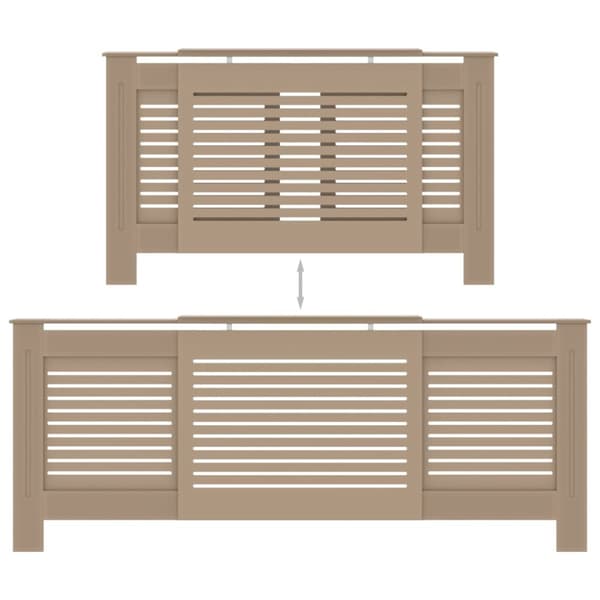 The Living Store radiatorskjuler 205 cm MDF -  Radiatorer – tilbehør