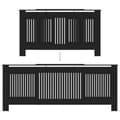 Pikkukuva 6 / 9: The Living Store MDF lämpöpatterin suoja musta 205 cm -  Lämpöpatteritarvikkeet