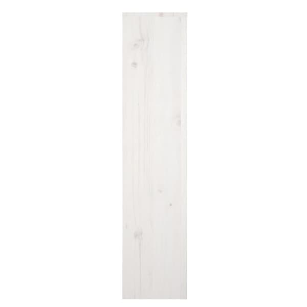 The Living Store radiatorskjuler 169x19x84 cm massivt fyrretræ hvid -  Radiatorer – tilbehør