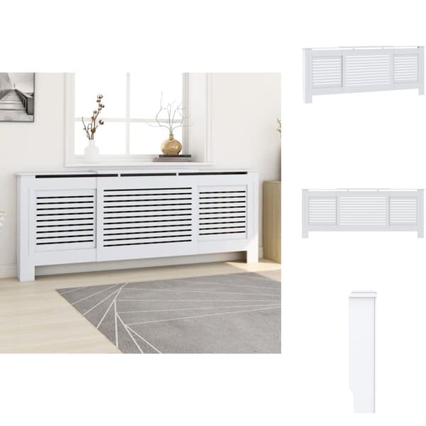 Tillbehör till värmeelement - Living Elementskydd MDF vit 205 cm
