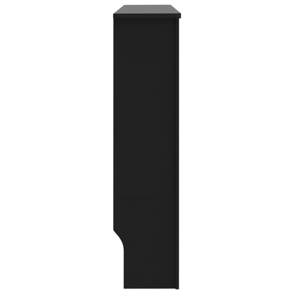 Radiatorer – tilbehør - Living radiatorskjuler 112x19x81,5 cm MDF sort