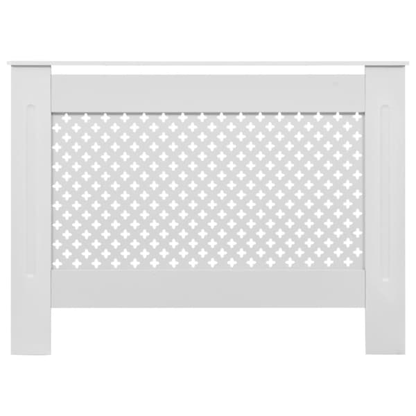Radiatorer – tilbehør - Living radiatorskjuler MDF 112 x 19 x 81,5 cm hvid
