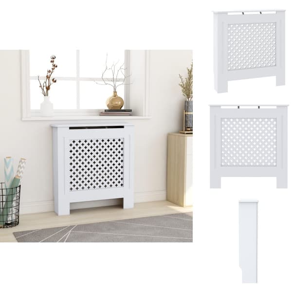 Radiatorer – tilbehør - Living radiatorskjuler 78 cm MDF hvid