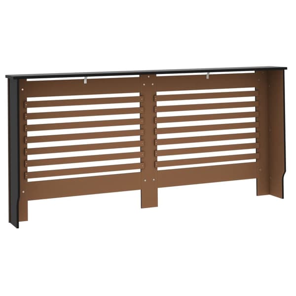 Radiatorer – tilbehør - Living radiatorskjuler 172x19x81,5 cm MDF sort