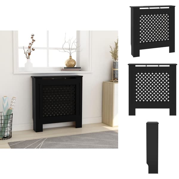 Radiatorer – tilbehør - Living radiatorskjuler 78 cm MDF sort