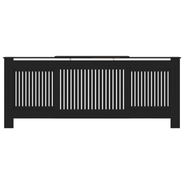 Radiatorer – tilbehør - Living radiatorskjuler 205 cm MDF sort