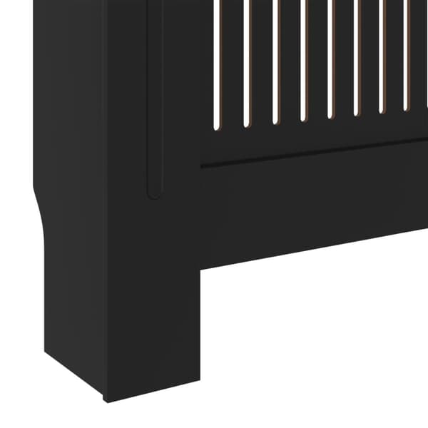 Radiatorer – tilbehør - Living radiatorskjuler 205 cm MDF sort