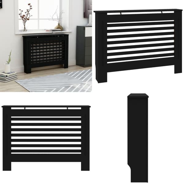 Elementskydd svart 112x19x81,5 cm MDF - Elementskydd - Element Skydd - Home & Living