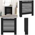 Miniatyrbillede 1 af 8: Radiatorskjuler 78 cm MDF sort - Radiatorskjuler - Radiatorskjulere - Home & Living