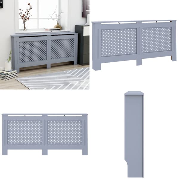 Elementskydd antracit 172x19x81,5 cm MDF - Elementskydd - Element Skydd ...