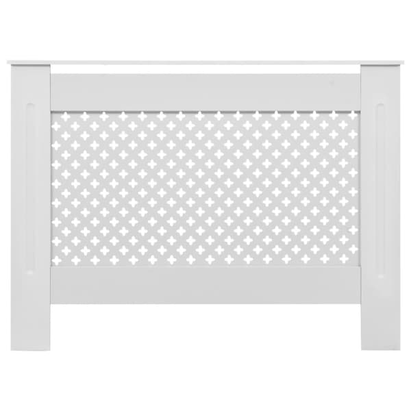 Elementskydd 2 st vit 112x19x81,5 cm MDF - Elementskydd - Radiatorskydd - Home & Living
