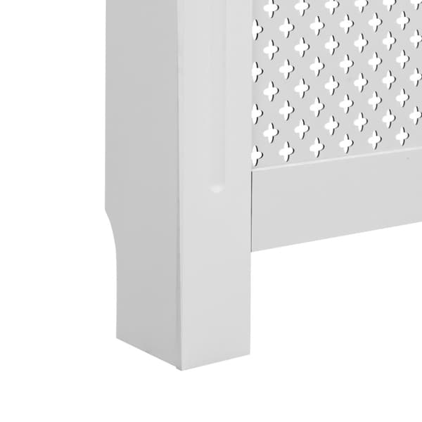 Elementskydd 2 st vit 112x19x81,5 cm MDF - Elementskydd - Radiatorskydd - Home & Living