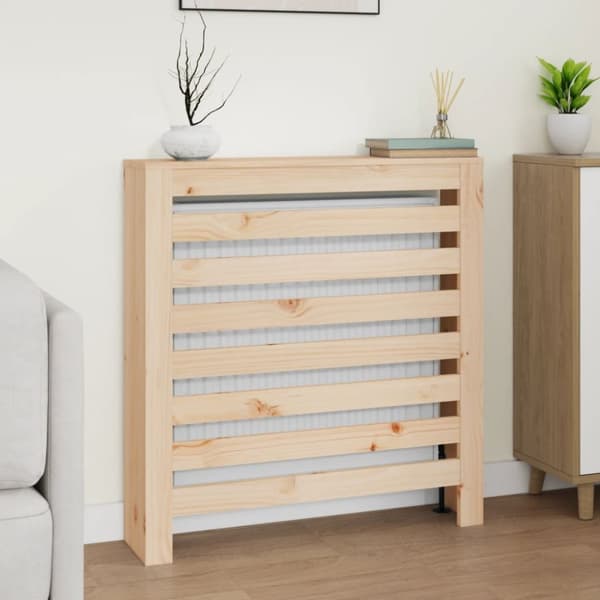 Radiatorskjuler 79,5x19x84 cm massivt fyrretræ - Radiatorskjuler - Radiatorskjulere - Home & Living