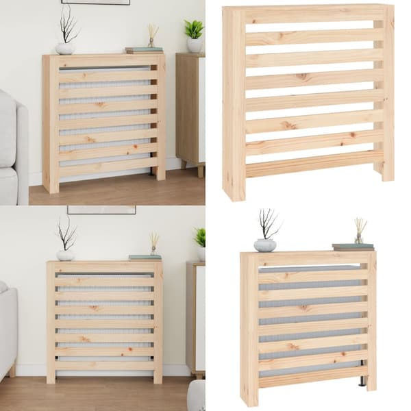 Radiatorskjuler 79,5x19x84 cm massivt fyrretræ - Radiatorskjuler - Radiatorskjulere - Home & Living