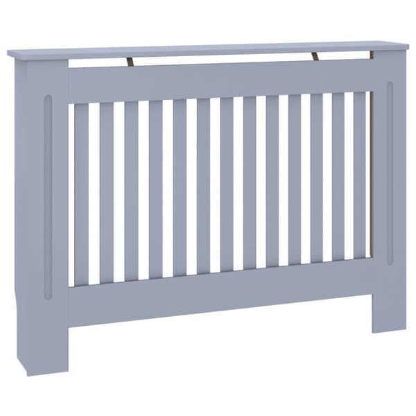 Radiatorskjuler 112x19x81,5 cm MDF antracitgrå - Radiatorskjuler - Radiatorskjulere - Home & Living