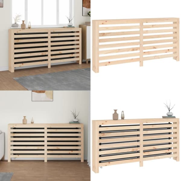 Lämpöpatterin suoja 169x19x84 cm täysi mänty - Lämpöpatterin Suoja - Lämpöpatterin Suojat - Home & Living