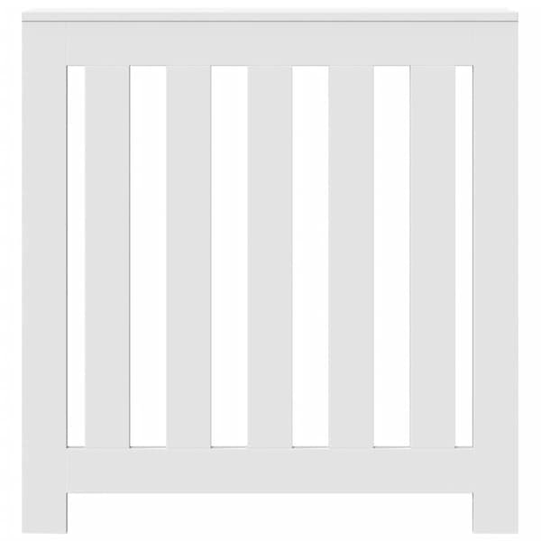 radiatorskjuler 78x20x82 cm konstrueret træ hvid