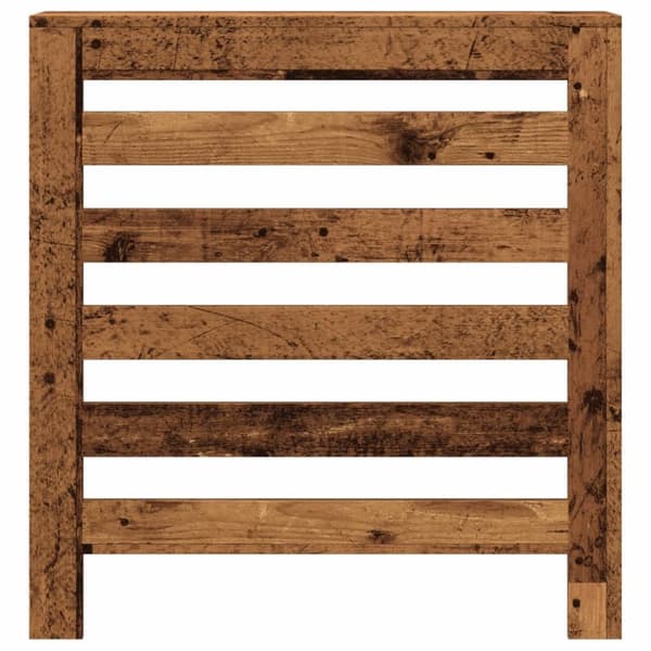 Lämpöpatterin suoja vanha puu 78x20x82 cm tekninen puu