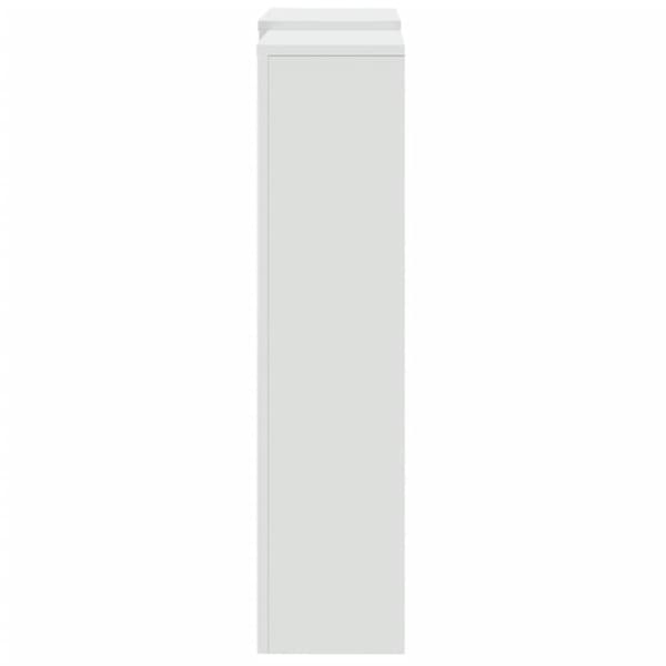 radiatorskjuler 205x21,5x83,5 cm konstrueret træ hvid