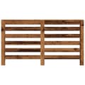 Miniatyrbilde 4 av 10: vidaXL Radiatordeksel gammelt tre 149x20x82 cm konstruert tre