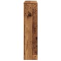 Miniatyrbilde 5 av 10: vidaXL Radiatordeksel gammelt tre 149x20x82 cm konstruert tre