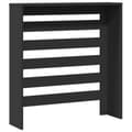 Miniatyrbillede 6 af 9: vidaXL radiatorskjuler 78x20x82 cm konstrueret træ sort