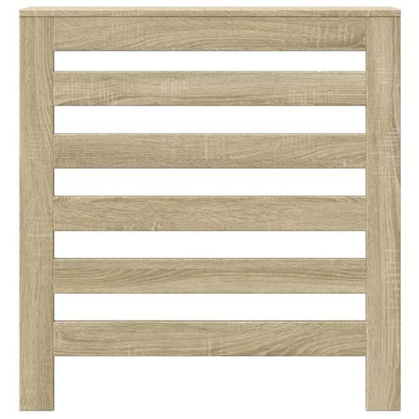 vidaXL Radiatordeksel sonoma eik 78x20x82 cm konstruert tre