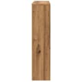 Miniatyrbilde 5 av 10: vidaXL Radiatordeksel artisan eik 175x20x82 cm konstruert tre