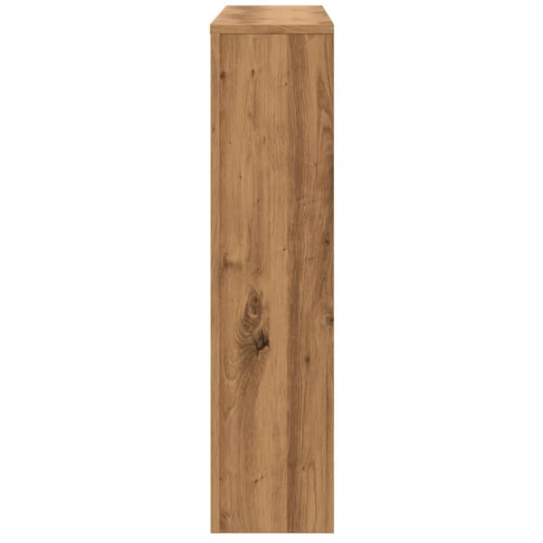 vidaXL Radiatordeksel artisan eik 175x20x82 cm konstruert tre