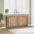 Miniatyrbilde 2 av 10: vidaXL Radiatordeksel artisan eik 175x20x82 cm konstruert tre
