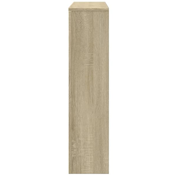 vidaXL radiatorskjuler 149x20x82 cm konstrueret træ sonoma-eg