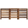 Miniatyrbilde 4 av 11: vidaXL Radiatordeksel gammelt tre 205x21,5x83,5 cm konstruert tre