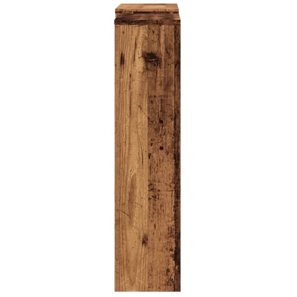 vidaXL Lämpöpatterin suoja vanha puu 205x21,5x83,5 cm tekninen puu