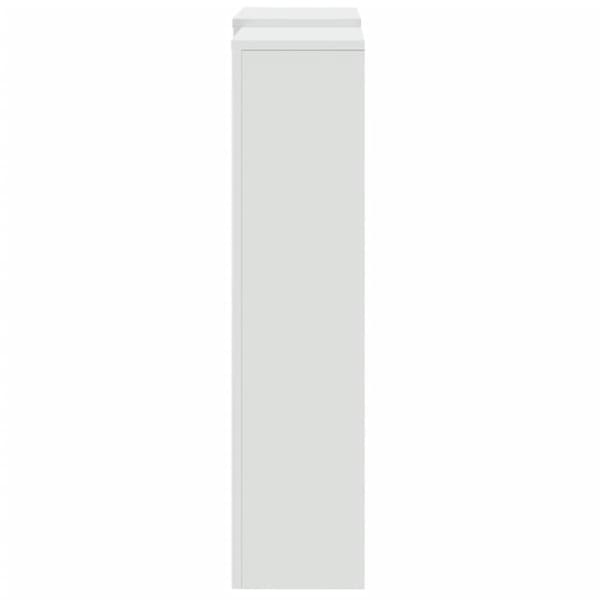 vidaXL radiatorskjuler 205x21,5x83,5 cm konstrueret træ hvid