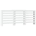 Miniatyrbillede 1 af 11: vidaXL radiatorskjuler 205x21,5x83,5 cm konstrueret træ hvid