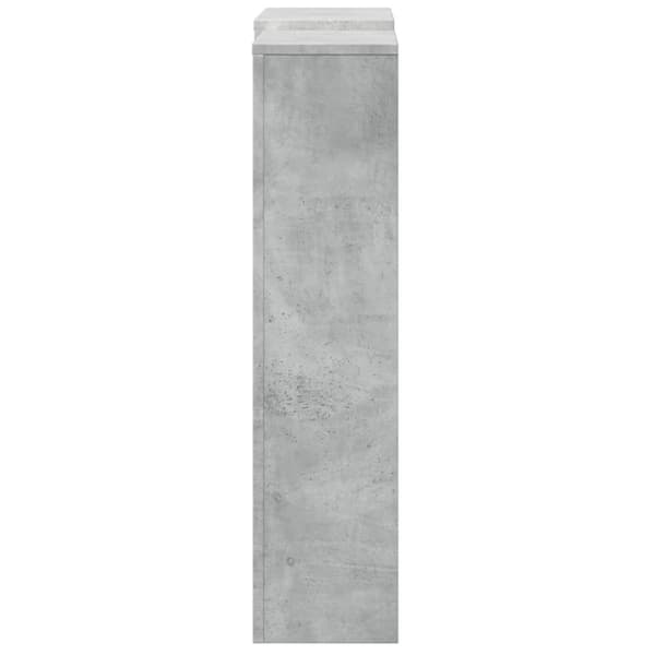 vidaXL radiatorskjuler 205x21,5x83,5 cm konstrueret træ betongrå