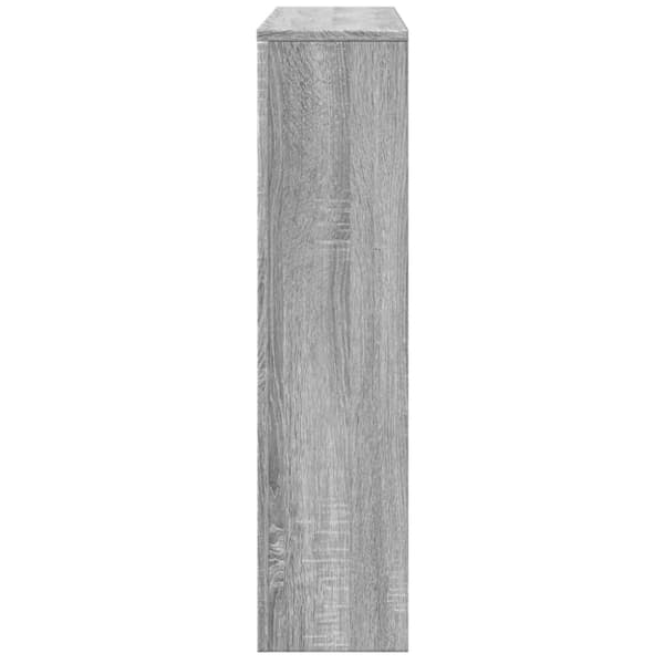 vidaXL radiatorskjuler 175x20x82 cm konstrueret træ grå sonoma-eg