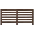 Miniatyrbilde 4 av 10: vidaXL Radiatordeksel brun eik 175x20x82 cm konstruert tre