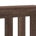 Miniatyrbilde 7 av 10: vidaXL Radiatordeksel brun eik 104x20x82 cm konstruert tre