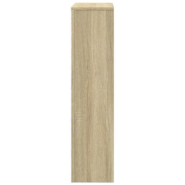 vidaXL radiatorskjuler 104x20x82 cm konstrueret træ sonoma-eg
