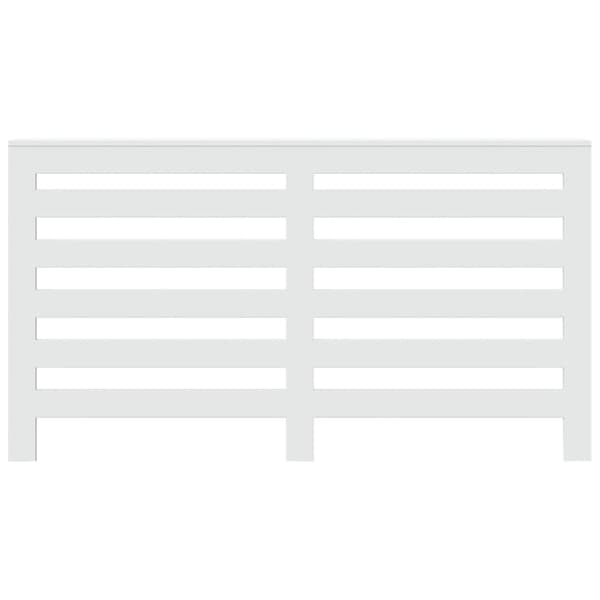 vidaXL radiatorskjuler 149x20x82 cm konstrueret træ hvid